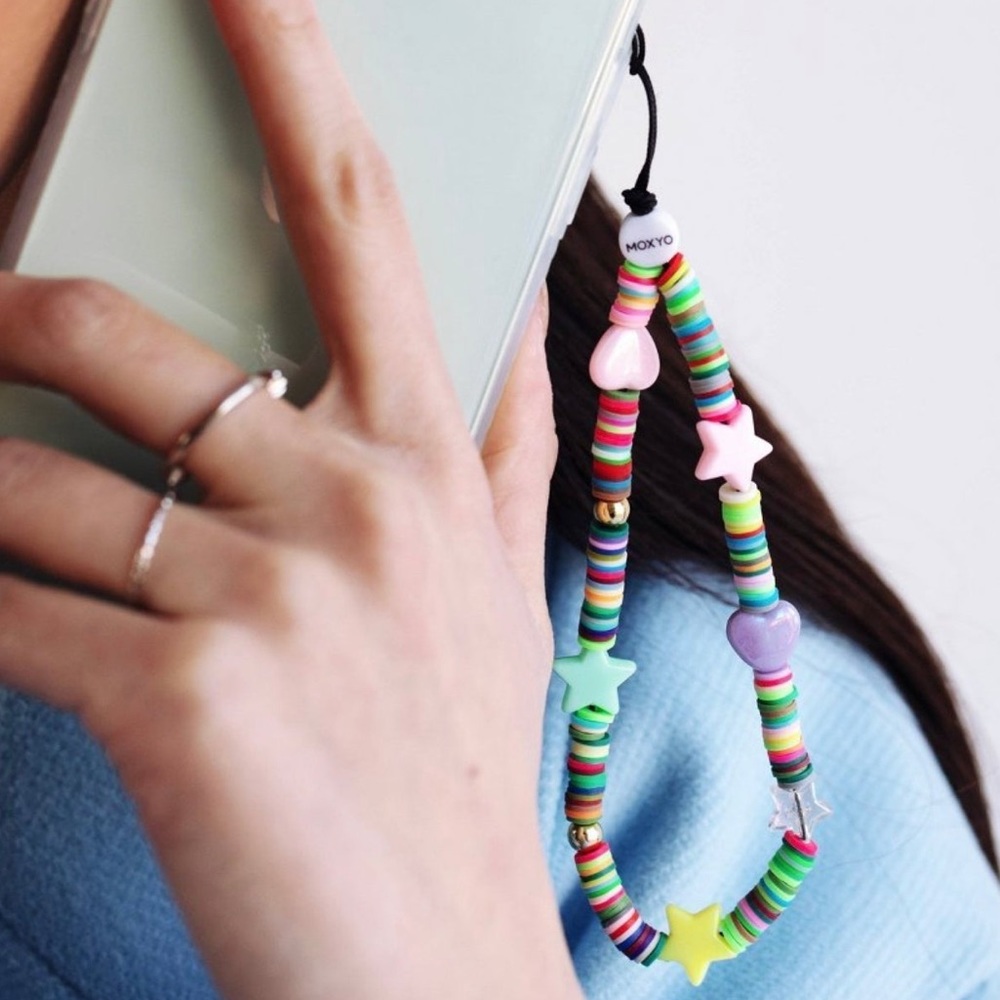 MOXYO Star & Heart Phone Charm Strap